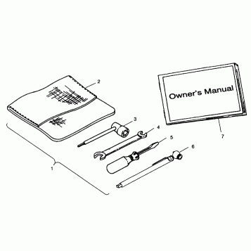 TOOL KIT XPLORER 300 W98CC28C (4945264526C001)