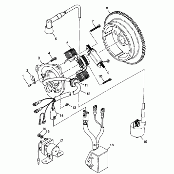MAGNETO XPLORER 300 W98CC28C (4945264526D002)