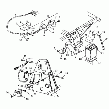 ELECTRICAL/TAILLIGHT Trail Boss W98AA25C (4945314531C002)