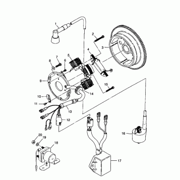 MAGNETO Trail Boss W98AA25C (4945314531C009)