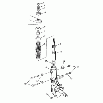 STRUT XPRESS 300 W98CA28C (4945364536B003)