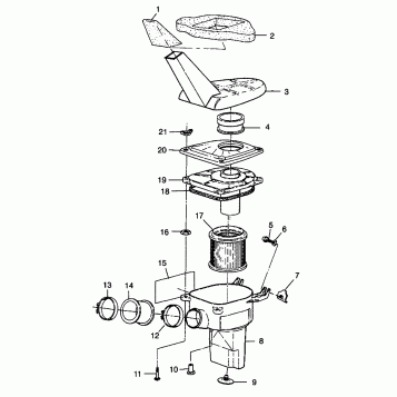 AIR BOX XPLORER 400L W98CC38C (4945414541B001)