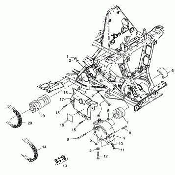 FRONT DRIVE XPLORER 400L W98CC38C (4945414541B002)