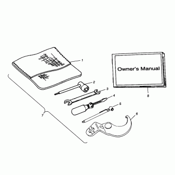 TOOL KIT XPLORER 400L W98CC38C (4945414541D007)