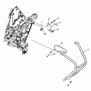FRONT BUMPER and SHIELDS Trail Blazer W98BA25C (4945464546A007)