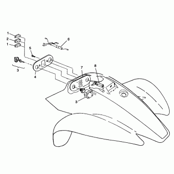 CONTROL PANEL Trail Blazer W98BA25C (4945464546A008)
