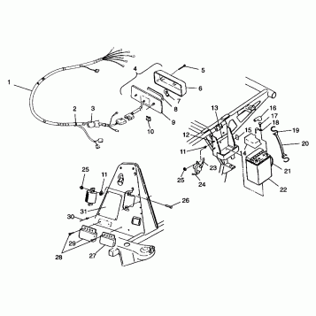 ELECTRICAL/TAILLIGHT Trail Blazer W98BA25C (4945464546C001)