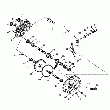 GEARCASE Trail Blazer W98BA25C (4945464546C005)
