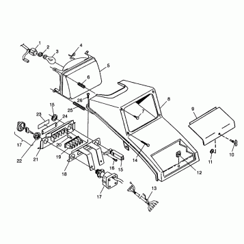HEADLIGHT Magnum 2X4 W98AA42A (4945524552A013)