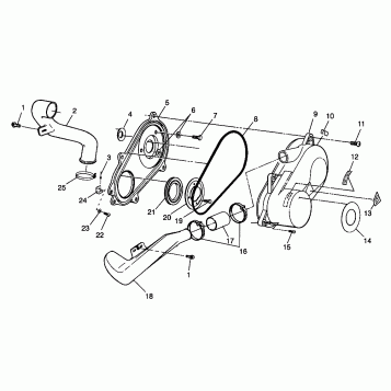 CLUTCH COVER Magnum 2X4 W98AA42A (4945524552B013)