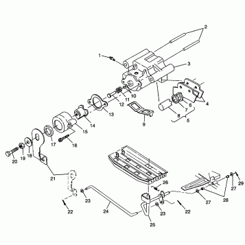 REAR BRAKE - W98AA42A (4945524552C001)