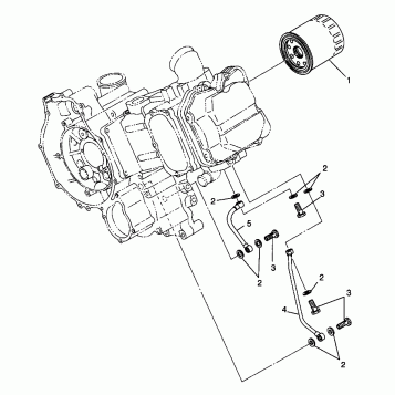 OIL FILTER Magnum 2X4 W98AA42A (4945524552D003)
