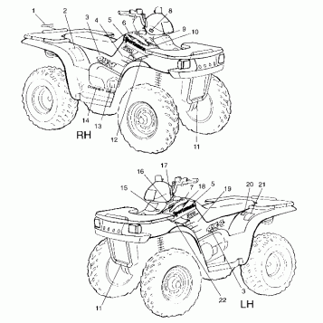DECALS - W98CH50AB (4945714571a011)