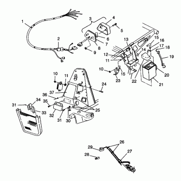 ELECTRICAL/TAILLIGHT - W98CH50A (4945714571c007)
