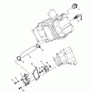 WATER PUMP - W98CH50AB (4945714571d012)