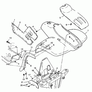FRONT CAB - A99CH33CB (4945964596a007)