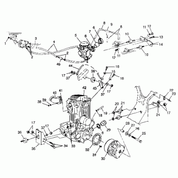 ENGINE MOUNTING - A99CH33CB (4945964596a013)