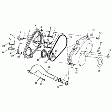 CLUTCH COVER - A99CH33CB (4945964596c006)