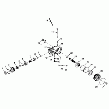 FRONT HOUSING - A99CH33CB (4945964596c013)