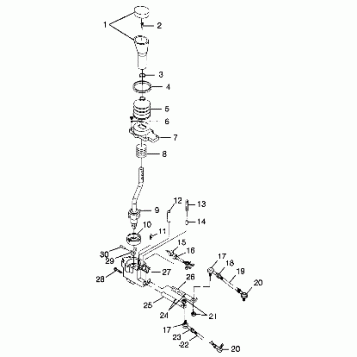 GEAR SELECTOR - A99CH33CB (4945964596c014)
