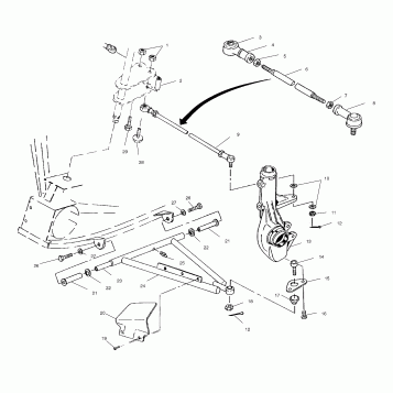 A-ARM/STRUT MOUNTING - S98AE50E (4946394639b012)