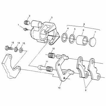MIDDLE AXLE BRAKE - N98AE50D (4946394639c002)