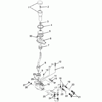 GEAR SELECTOR - S98AE50E (4946394639d006)