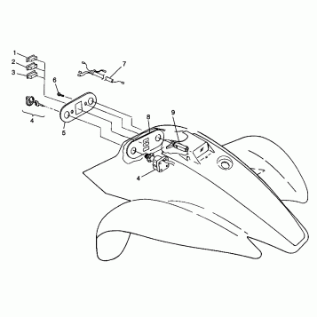 CONTROL PANEL Sport 400L W98BA38C (4947234723A008)