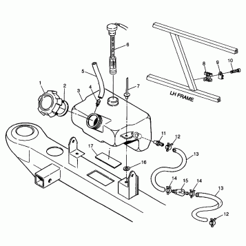 OIL TANK Sport 400L W98BA38C (4947234723B001)