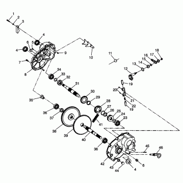 GEARCASE Sport 400L W98BA38C (4947234723C009)