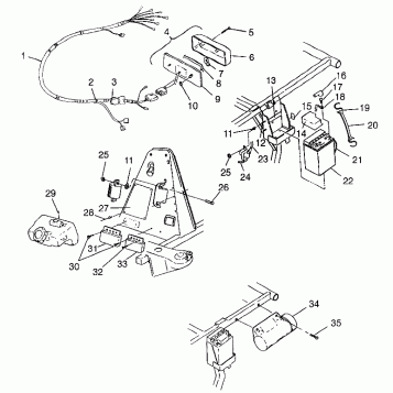 ELECTRICAL/TAILLIGHT Scrambler 400 W98BC38C (4947254725C008)