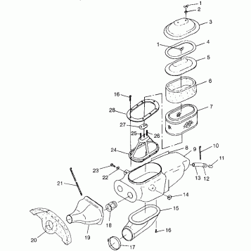 AIR BOX Scrambler 400 W98BC38C (4947254725C009)
