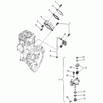 OIL PUMP - W98BC38C (4947254725d004)