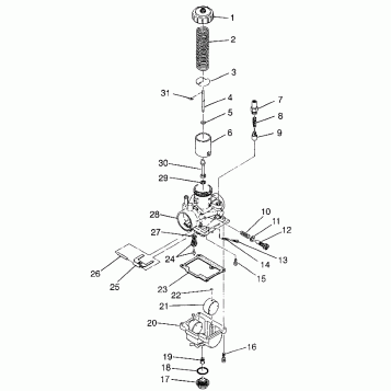 CARBURETOR - W98BC38C (4947254725d005)