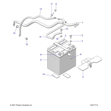 ELECTRICAL, BATTERY - A26SXR95AG (C0211714)