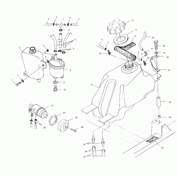 FUEL TANK - A99CH45IA (4949154915A014)