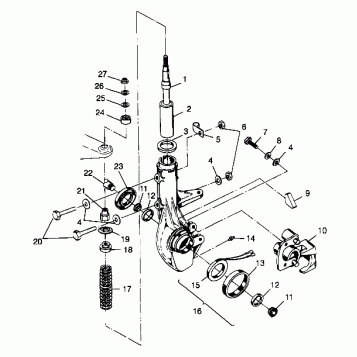 FRONT STRUT - A99CH45IA (4949154915B005)