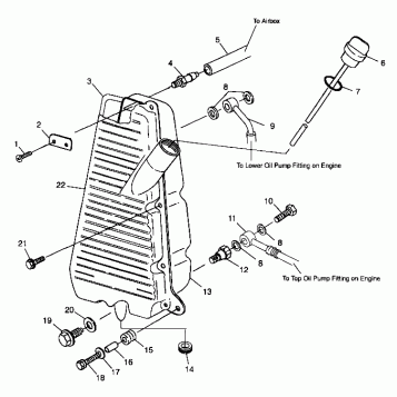 OIL TANK - A99CH45IA (4949154915B013)