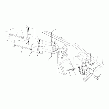 FRAME MOUNTING - A99CH45IA (4949154915B014)