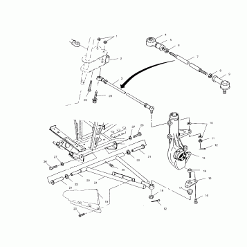 A-ARM/STRUT MOUNTING - A99CH45IA (4949154915C001)