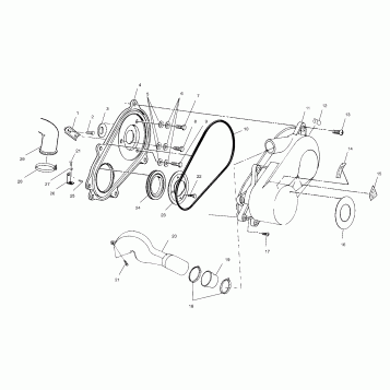 CLUTCH COVER - A99CH45IA (4949154915C004)