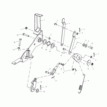 PARK BRAKE - A99CH45IA (4949154915C012)