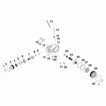 FRONT HOUSING - A99CH45CA (4949154915D003)