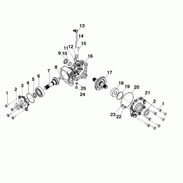 FRONT HOUSING - A99CH45CA (4949154915D004)