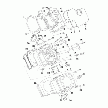 CYLINDER - A99CH45CA (4949154915D007)