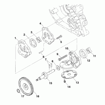 OIL PUMP - A99CH45CA (4949154915E002)