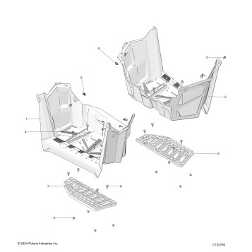BODY, FOOTWELLS - A25SVA85A4 (C102750)