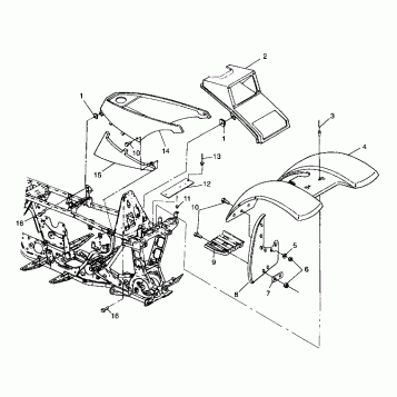 FRONT CAB - A99AE50DA (4949204920a005)