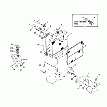 COOLING SYSTEM - A99AE50DA (4949204920a010)
