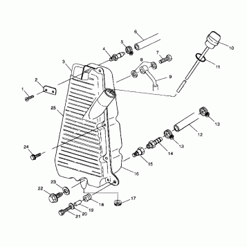 OIL TANK - A99AE50DA (4949204920b001)